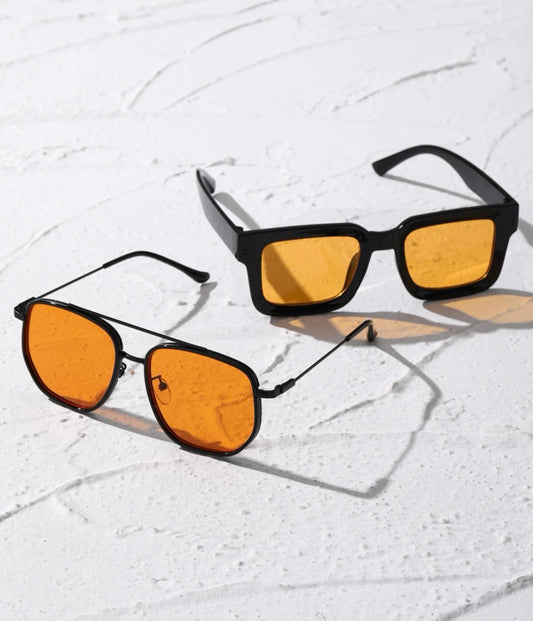 Black and Orange